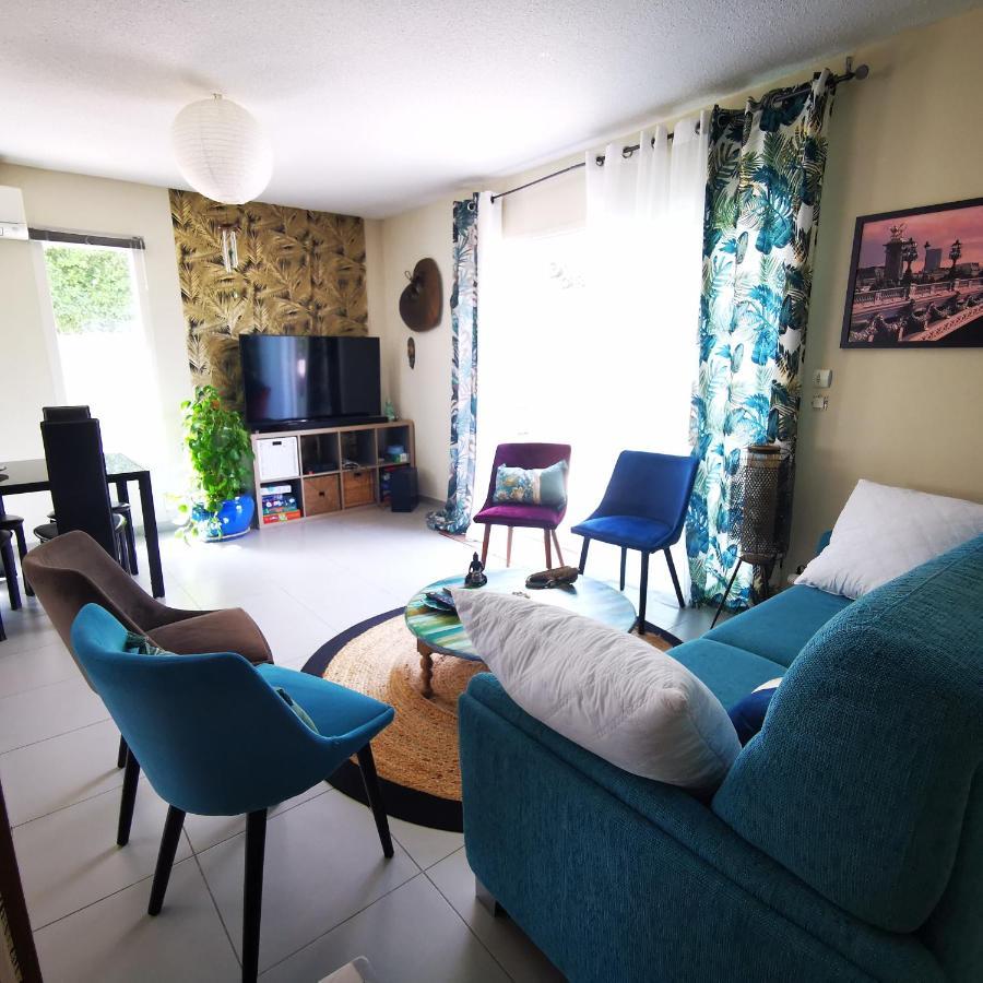 Cool Mediterranean Life 8 People Jacuzzi Barbecue Gametrampoline 2 Parking Villa เบซิเยร์ ภายนอก รูปภาพ